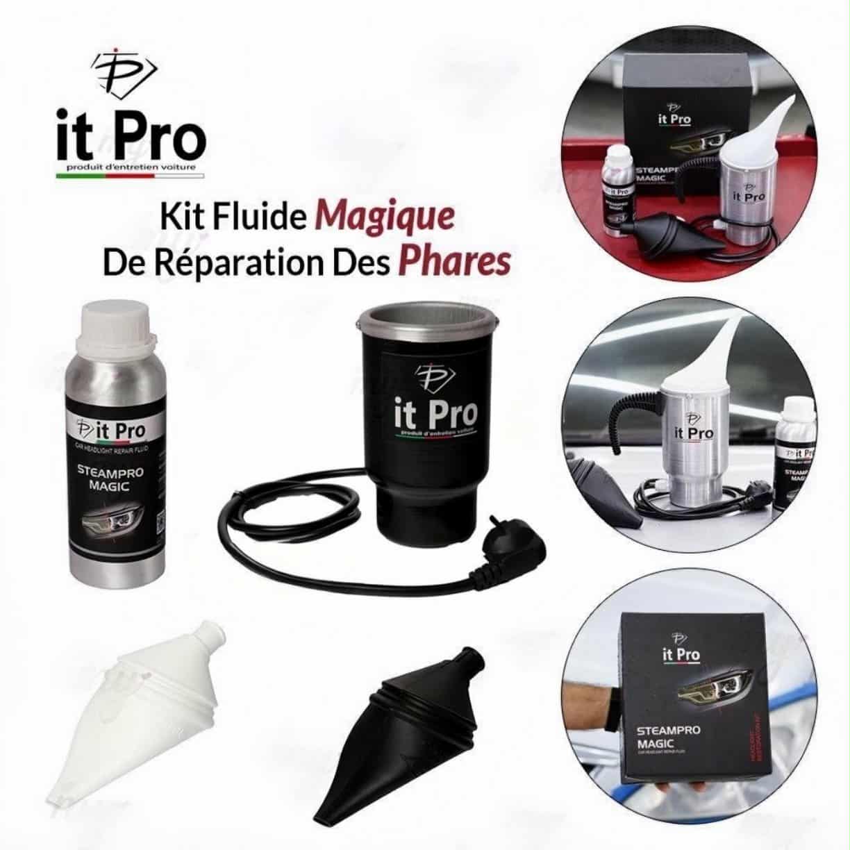 Kit Fluide Magique De Réparation Des Phares It Pro 7
